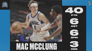 Mac McClung EXPLODES for 40 PTS, 6 AST & 6 3PM in Osceola's Victory Over Squadron