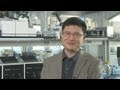 Prof. Jingyue Ju on his Northwest Corner Building Lab