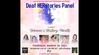 Deaf HERstories Panel