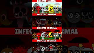 Incredibox Sprunki Infected 1 Normal VS Horror VS Infected 2 Normal VS Horror *MIX VERSION*