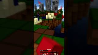 Insane 1v3 for Bed.. #minecraft #hitsync #bedwars #pvp