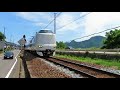 287系特急きのさき 城崎温泉～玄武洞 jr west limited express