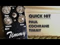 Quick Hit: Paul Cochrane Timmy