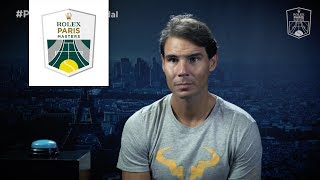 #PlayersBox : Rafael Nadal | Rolex Paris Masters 2019