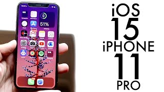 iOS 15 OFFICIAL On iPhone 11 Pro! (Review)