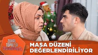 Yarışmacılar Murat'ın Masasını Değerlendirdi | Zuhal Topal'la Yemekteyiz 718. Bölüm