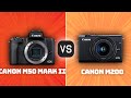 Canon M50 Mark II vs Canon M200: Which Camera Is Better? (With Ratings & Sample Footage)