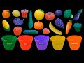 Fruit and Vegetable Colors - Color Sorting - The Kids' Picture Show (Fun & Educational)