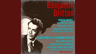 Winter Words: The Choirmaster’s Burial (or The Tenor Man’s Story)