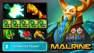 Malrine NATURE PROPHET Mid - Patch 7.37e | Full Gameplay Dota Class