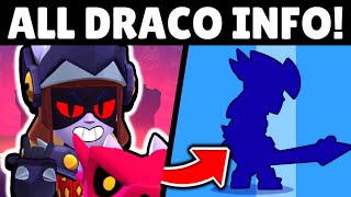 NEW BRAWLER: DRACO Animations, Pins, Voice Lines, Mastery & More!!