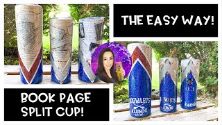 EASY Book Page Split Cup