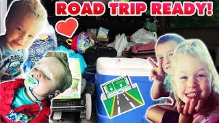 LARGE HOMESCHOOL FAMILY ROAD TRIP | How to Pack a Big Family | Traveling with Kids!