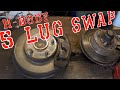 H-Body 5 Lug swap Part I | S10 Blazer Front Spindle swap | BIG disc brake upgrade | Vega EP17