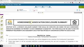 zipForms: E Sign Offer