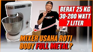 MIXER BERAT TAHAN BANTING LOW WATT BUAT USAHA ROTI \u0026 ADONAN LAIN || SATF-B7