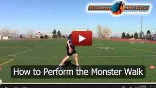 Strength Training for Runners: How to Perform the Monster Walk