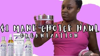 $1 Mane Choice Haul Organization | Over $250 Worth for $1 Kids \u0026 Adult Products