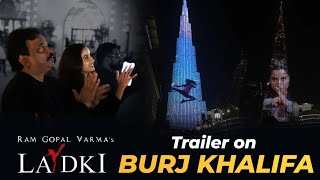 RGV's  LADKI Movie trailer launch on BURJ KHALIFA | Live From Dubai | Ammayi Movie (Telugu ) | RGV