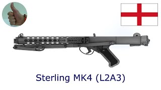 Sterling MK4 (L2A3), 9 mm Parabellum (9x19 mm/9 mm Luger)