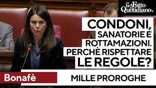 Bonafé (Pd): Condoni, sanatorie e rottamazioni. Perché un cittadino dovrebbe rispettare le regole?