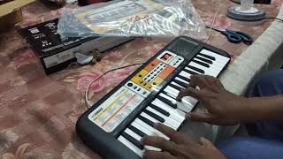 New Yamaha pss f-30 UNBOXING IN TELUGU All Tones CHECKING