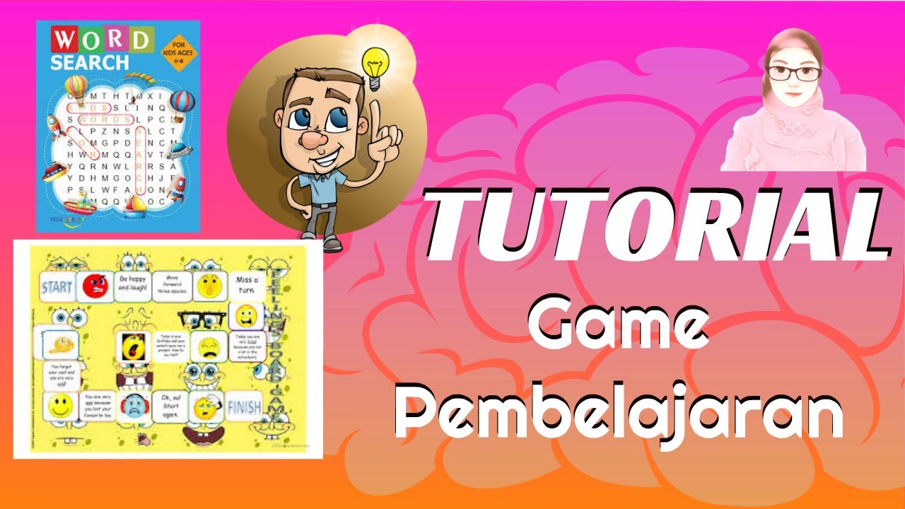 CARA MEMBUAT GAME PEMBELAJARAN ONLINE || WORD SEARCH DAN BOARD GAME ...