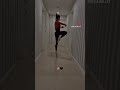 رقص باله تمرینات باله تمرین تعادل. تعادل باله تمرین ballet balance