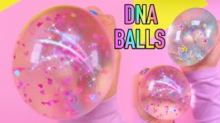 DIY FIDGET TOYS - TESTED BIG DNA STRESS BALLS IDEA - FAIL? - BALLOON FIDGET TOYS