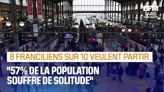 85% des Franciliens veulent quitter l'Île-de-France