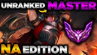 Unranked to MASTER [NA EDITION] Season 12 - How High Do We Get - How to Stomp Toplane Every Time