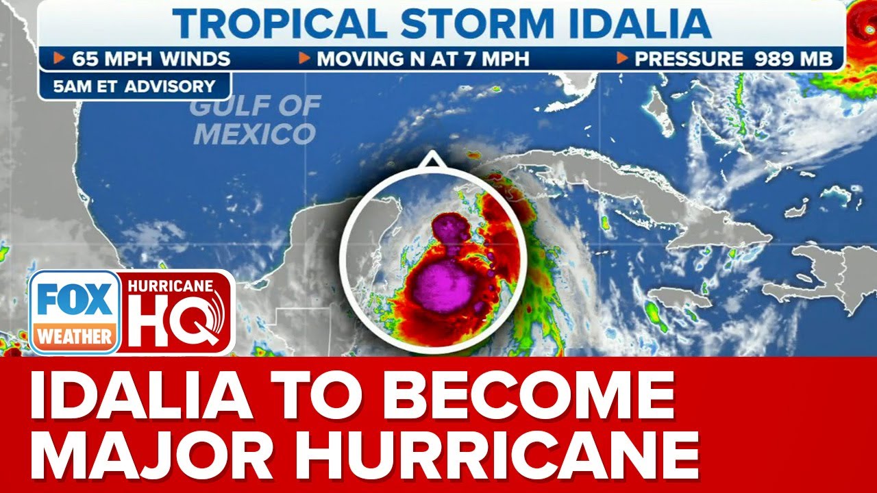 Tropical Storm Idalia Expected To Strengthen Into Major Hurricane ...