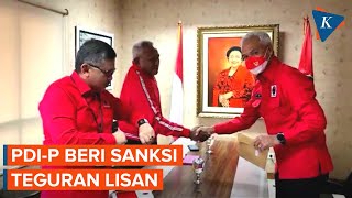 Ganjar Pranowo Dapat Sanksi Teguran Lisan dari PDI-P Imbas Pernyataan Siap Jadi Capres