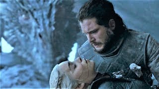Jon Snow kills Daenerys by Stabbing and Drogon came for Her Scene | GOT 8x06 Finale