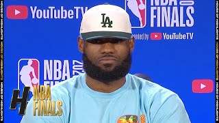 LeBron James Full Interview - Game 2 Preview | Lakers vs Heat | 2020 NBA Finals
