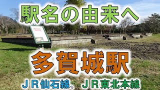 【多賀城(JR仙石線、JR東北本線)】陸奥国府は2024年復元完了に向けて工事中！【由来紀行244宮城県】