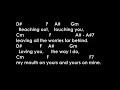 i don t like to sleep alone paul anka lyrics u0026 chords