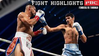 PBC FIGHT HIGHLIGHTS: Fundora vs Thurman | March 28, 2026