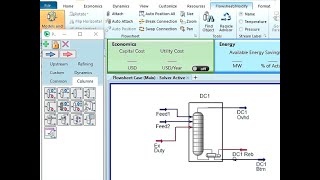 Aspen HYSYS Lecture 12 Separation Columns Demathanizer modelled as reboiled absorber column