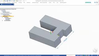 Siemens Solid Edge - Access Tutorial (Geometric Relationships)