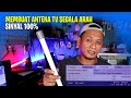 Cara membuat antena tv digital sendiri jernih