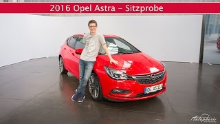 2015 Opel Astra K: Erster Eindruck und Sitzprobe