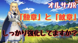 《オルサガR》#14　「勲章」と「紋章」　ステータスを底上げする！忘れずに強化しよう！！