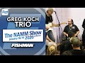 Greg Koch Trio - live at The NAMM Show 2020 - Fishman Fluence