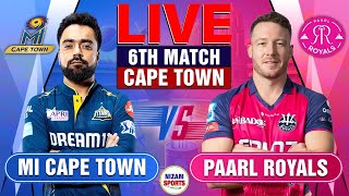 🔥SA20 Live: Cape Town vs Paarl | 6th Match | Live Cricket Score \u0026 Commentary