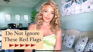 5 FIRST DATE RED FLAGS