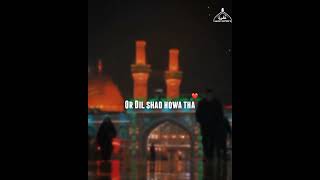 Mai hu tera shia ❤️|| whatsapp status video by Naqvi-sisters