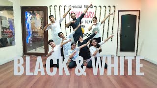 BLACK & WHITE: Diljit Dosanjh Intense | Bhangra Cover | Kudratian Choreography