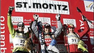 Michaela Dorfmeister wins super-G (St. Moritz 2006)