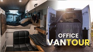 This Cozy MTB Adventure Van with a Mobile Office Will Blow Your Mind! 🚐✨